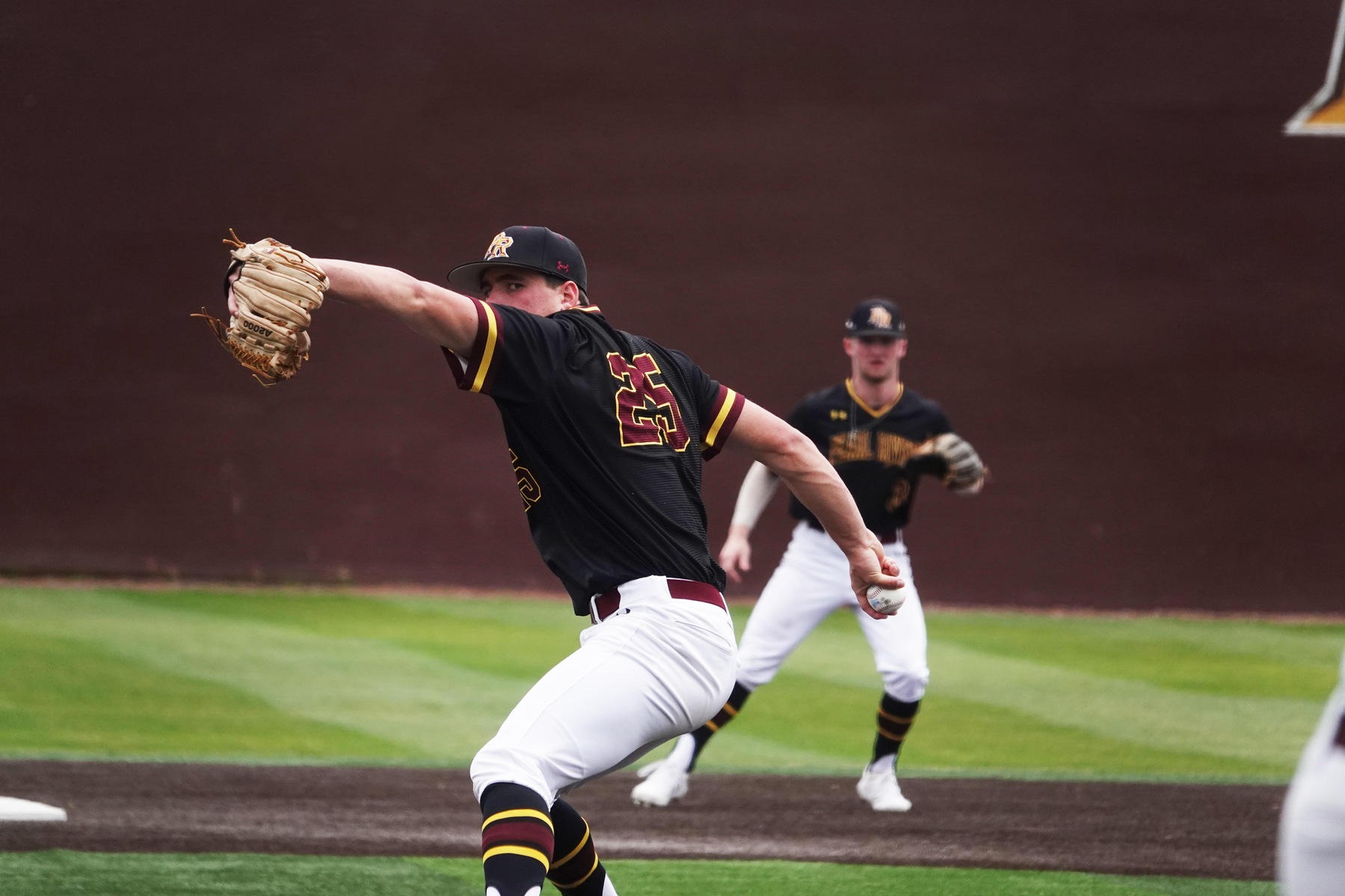 No. 2 Pearl River swept Coastal Alabama-East on Tuesday, March 3, 2020 at Dub Herring Park in Poplarville, Miss. PRCC won Game 1, 12-4, before taking Game 2, 11-2. Both games were seven innings. (PRCC ATHLETICS)