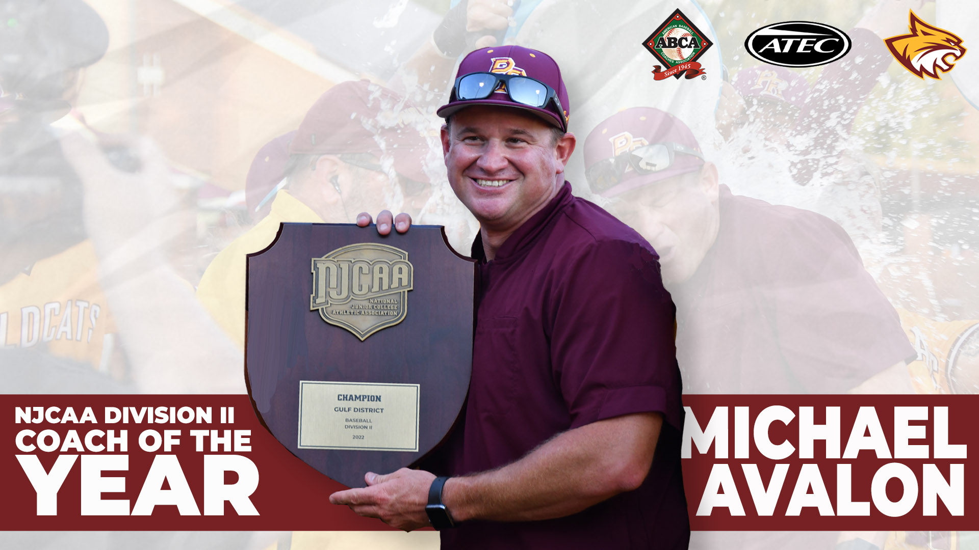 PRCC&rsquo;s Michael Avalon named ABCA/ATEC National Coach of the Year