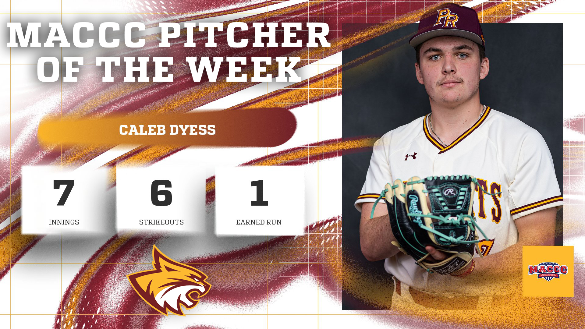 No. 2 Pearl River's Caleb Dyess named MACCC Pitcher of the Week