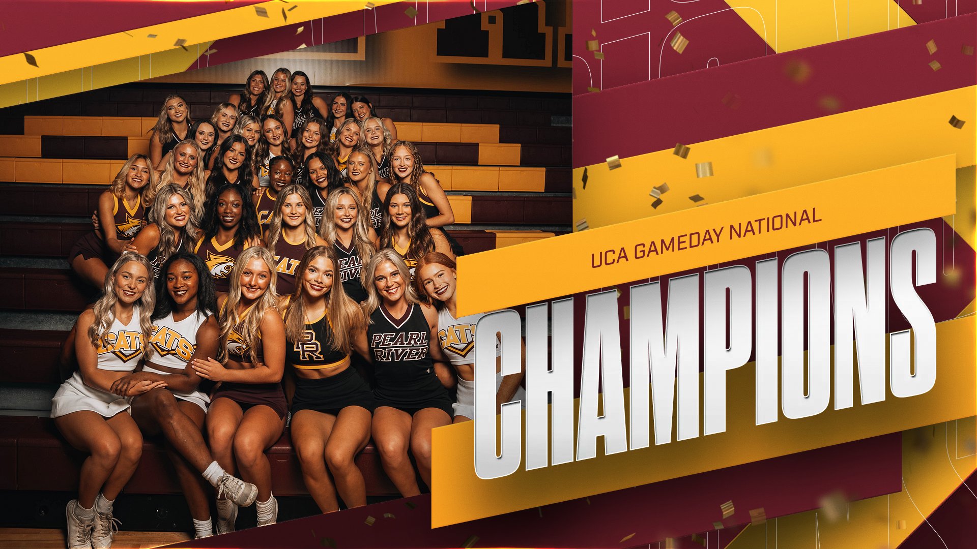 Pearl River cheer repeats as Game Day National Champions, grabs second in Traditional