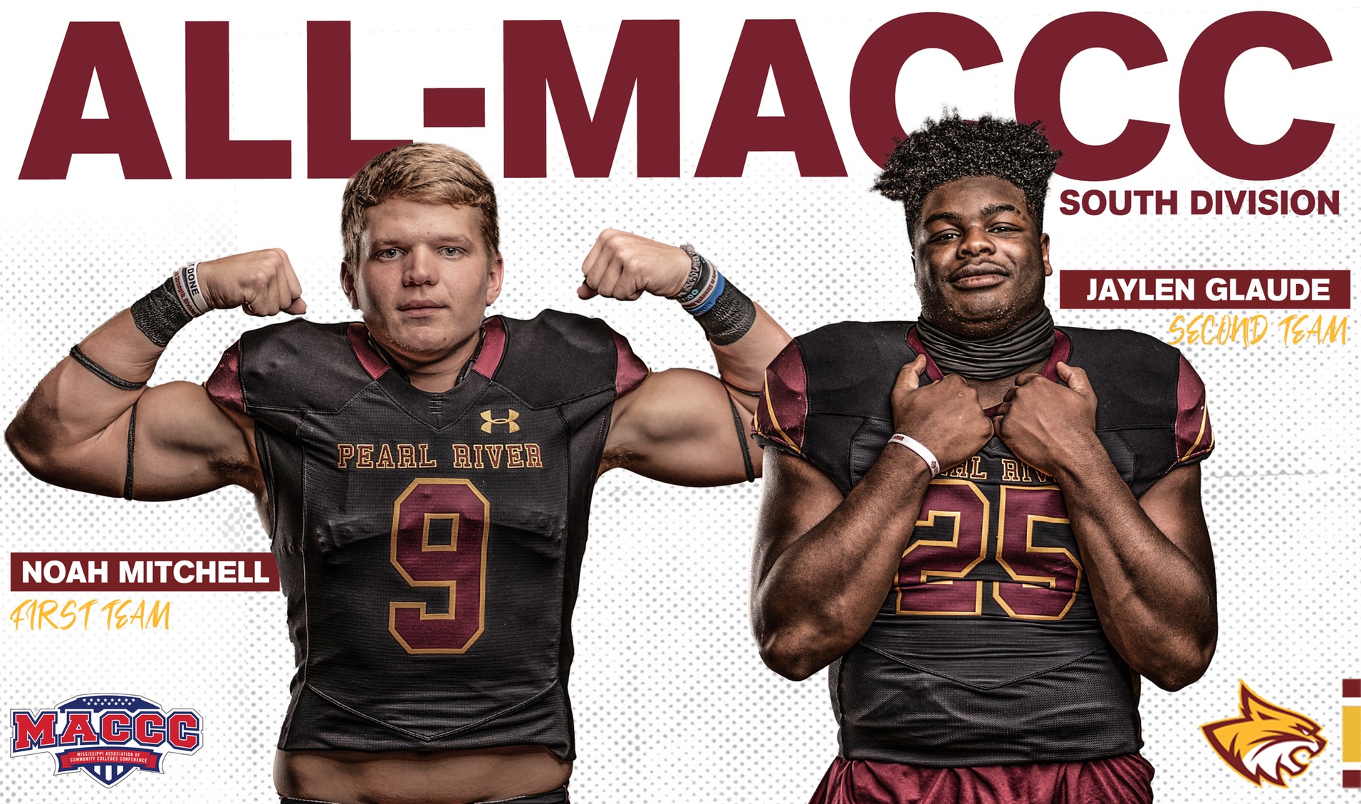 Pearl River&rsquo;s Noah Mitchell, Jaylen Glaude named All-MACCC