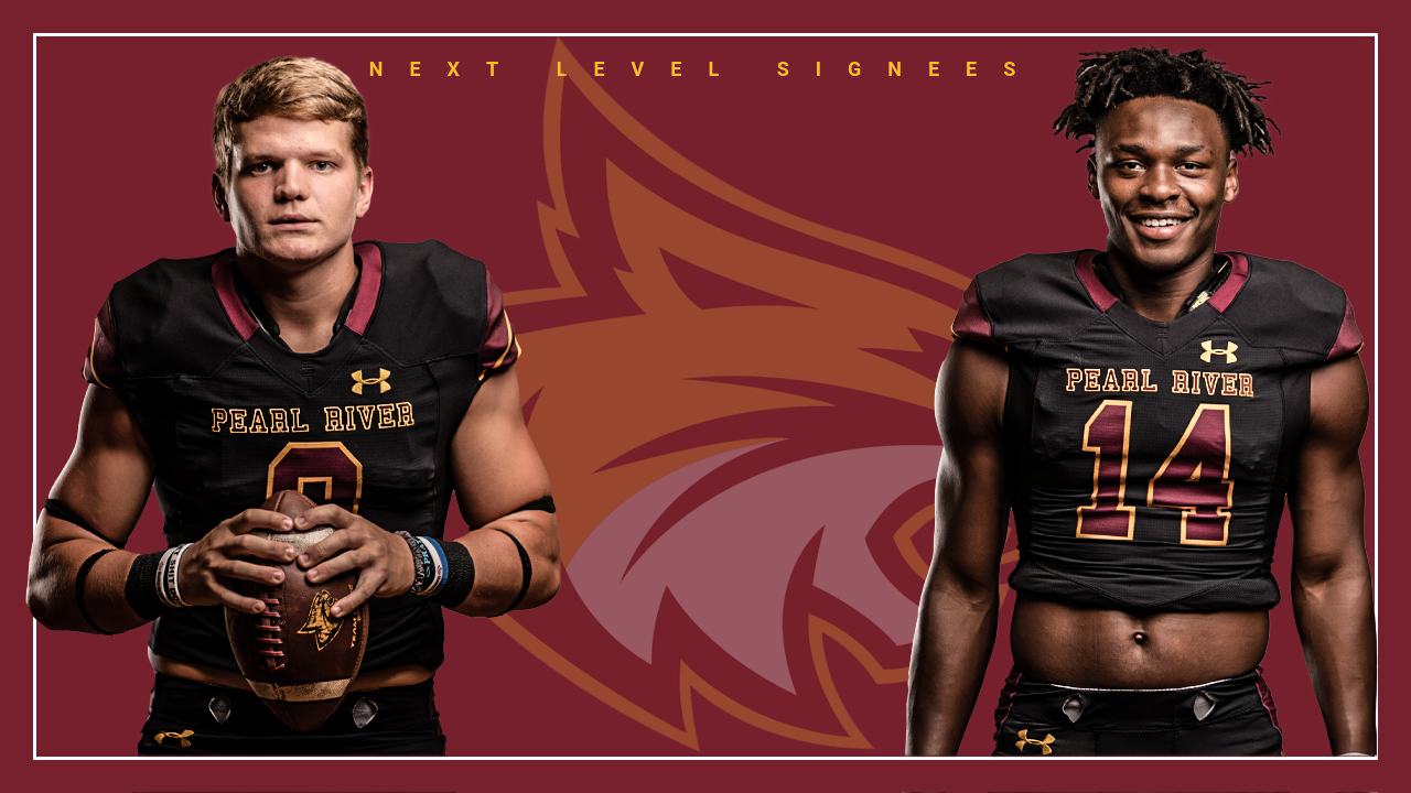 Two Pearl River football standouts sign at next level