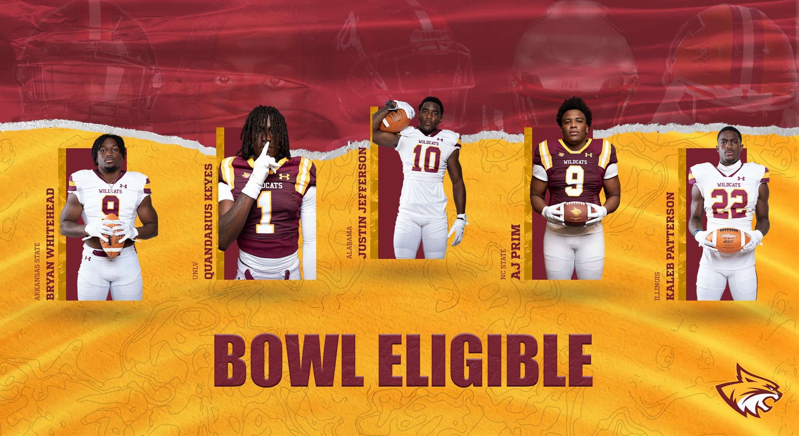 From Poplarville to the postseason: six Wildcats are set for Bowl Season
