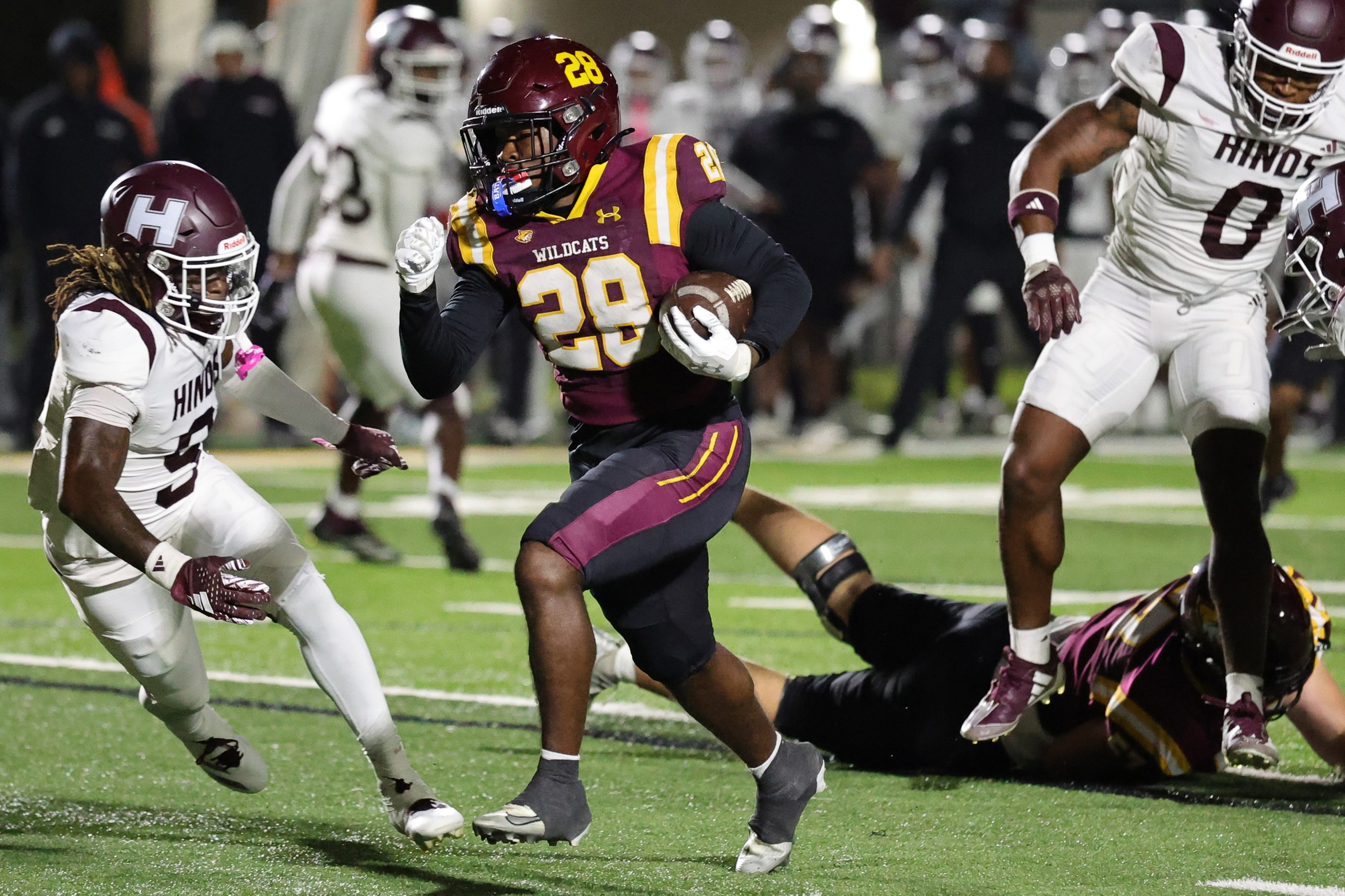 Keenan Franks turns in two-touchdown effort against No. 12 Hinds