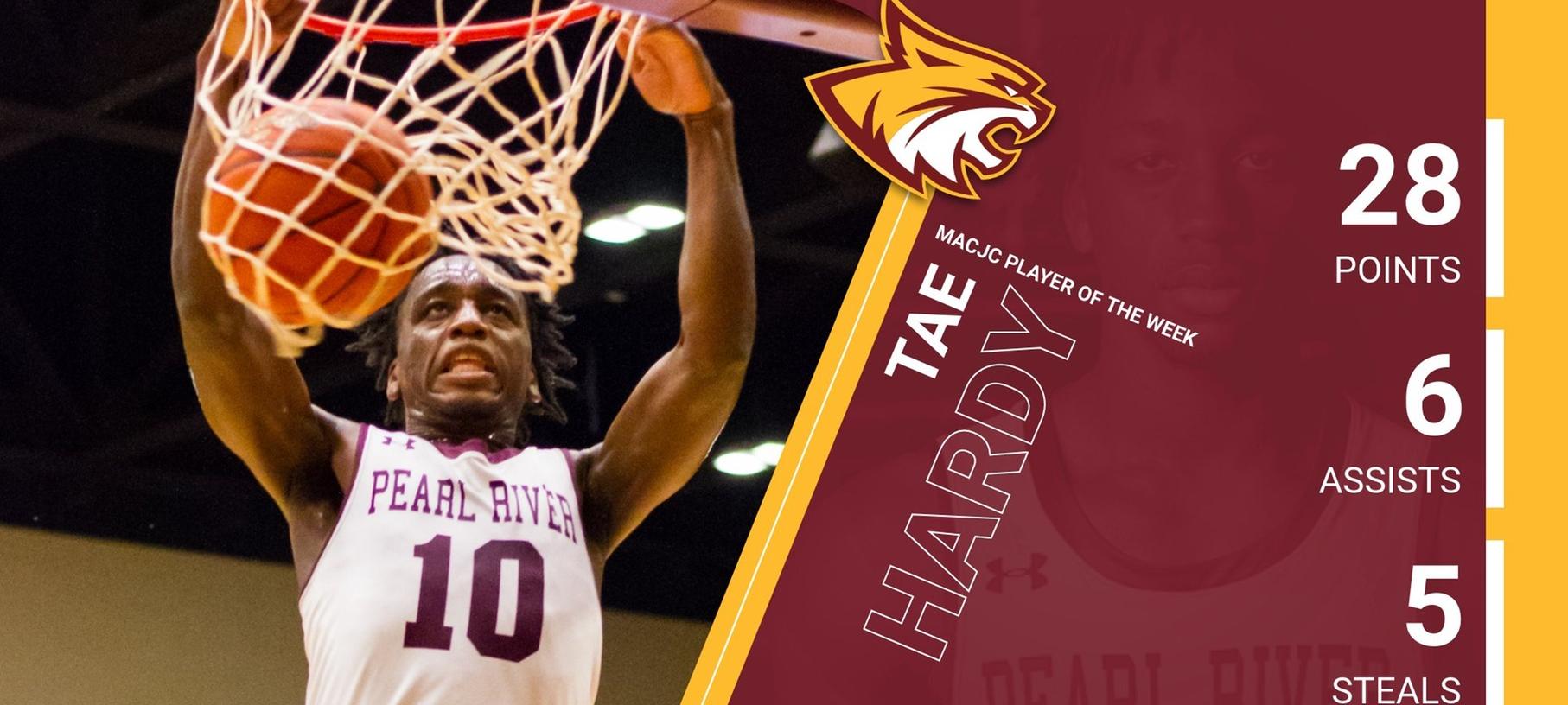 Pearl River&rsquo;s Tae Hardy named MACJC Player of the Week