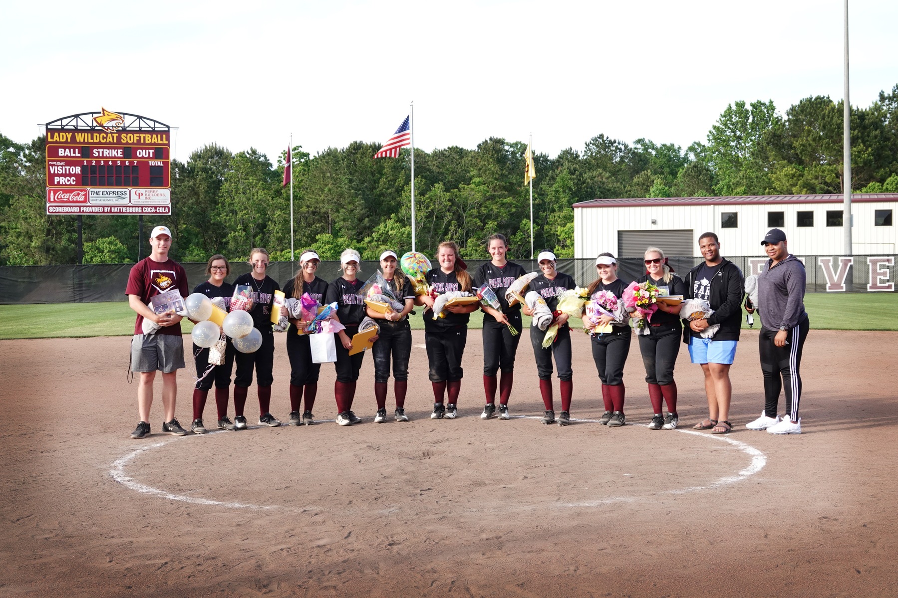 Pearl River softball honors sophomore class with sweep of Delta
