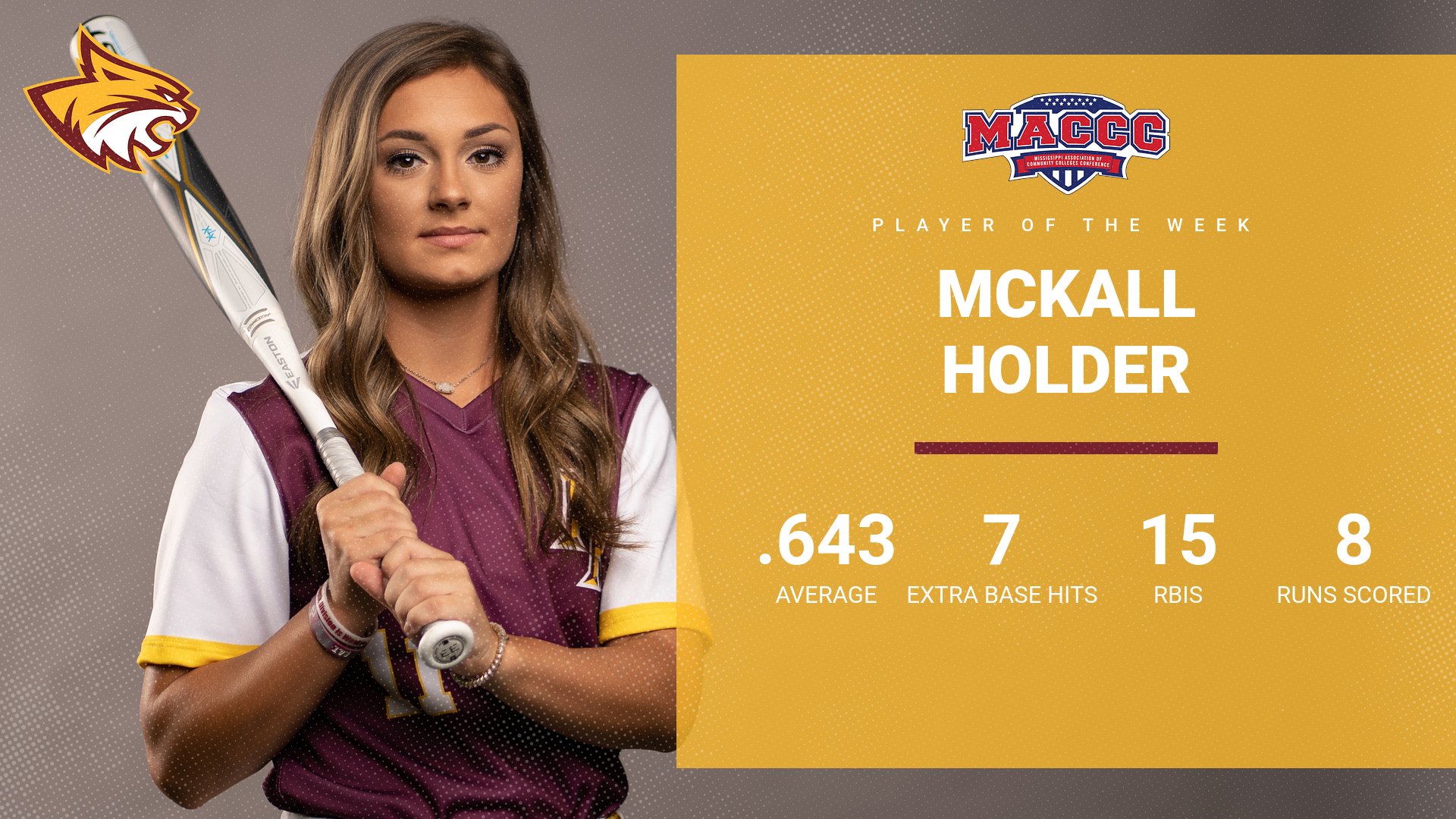 Pearl River slugger McKall Holder honored by MACCC