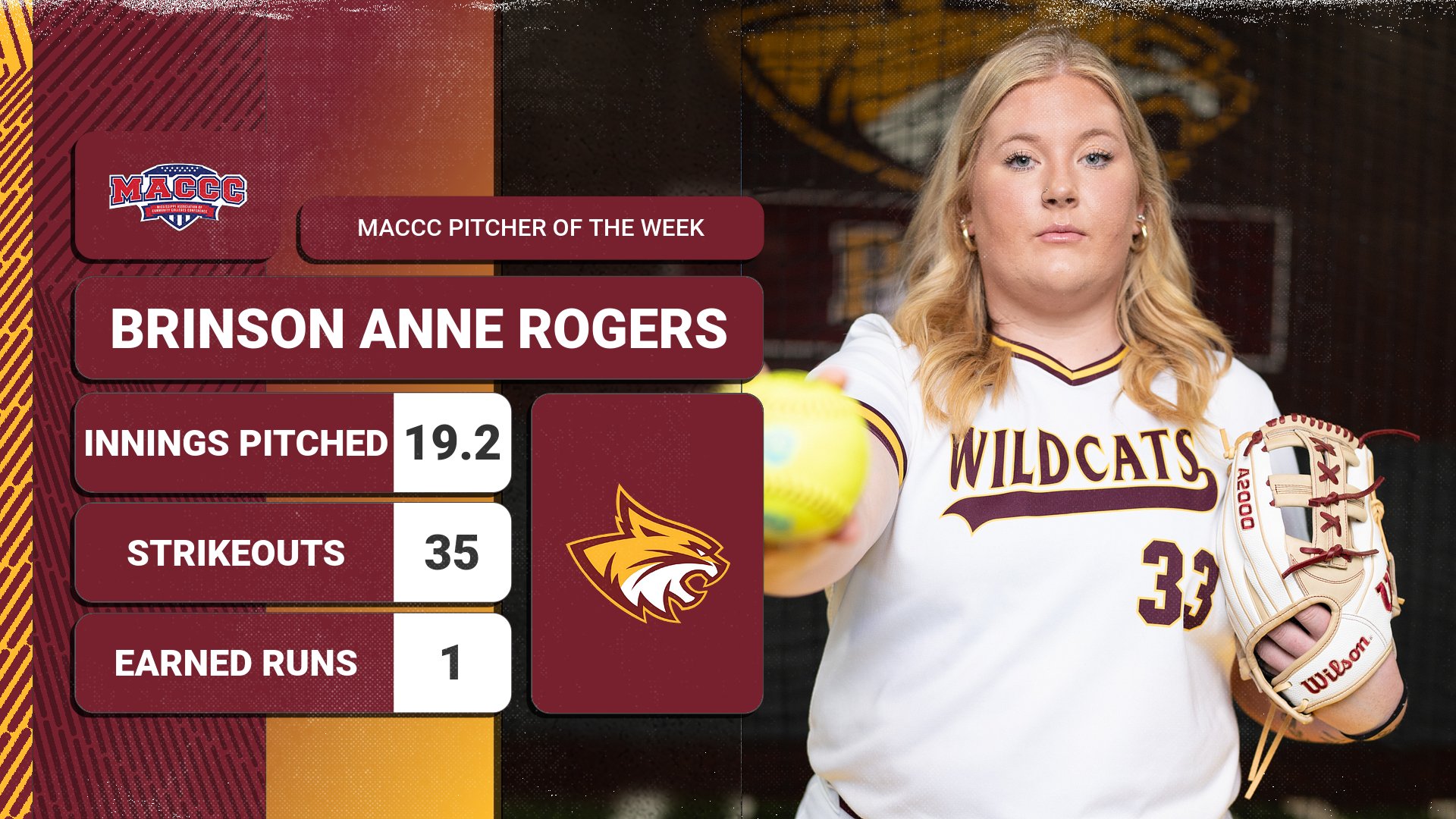 No. 12 Pearl River's Brinson Anne Rogers honored by MACCC