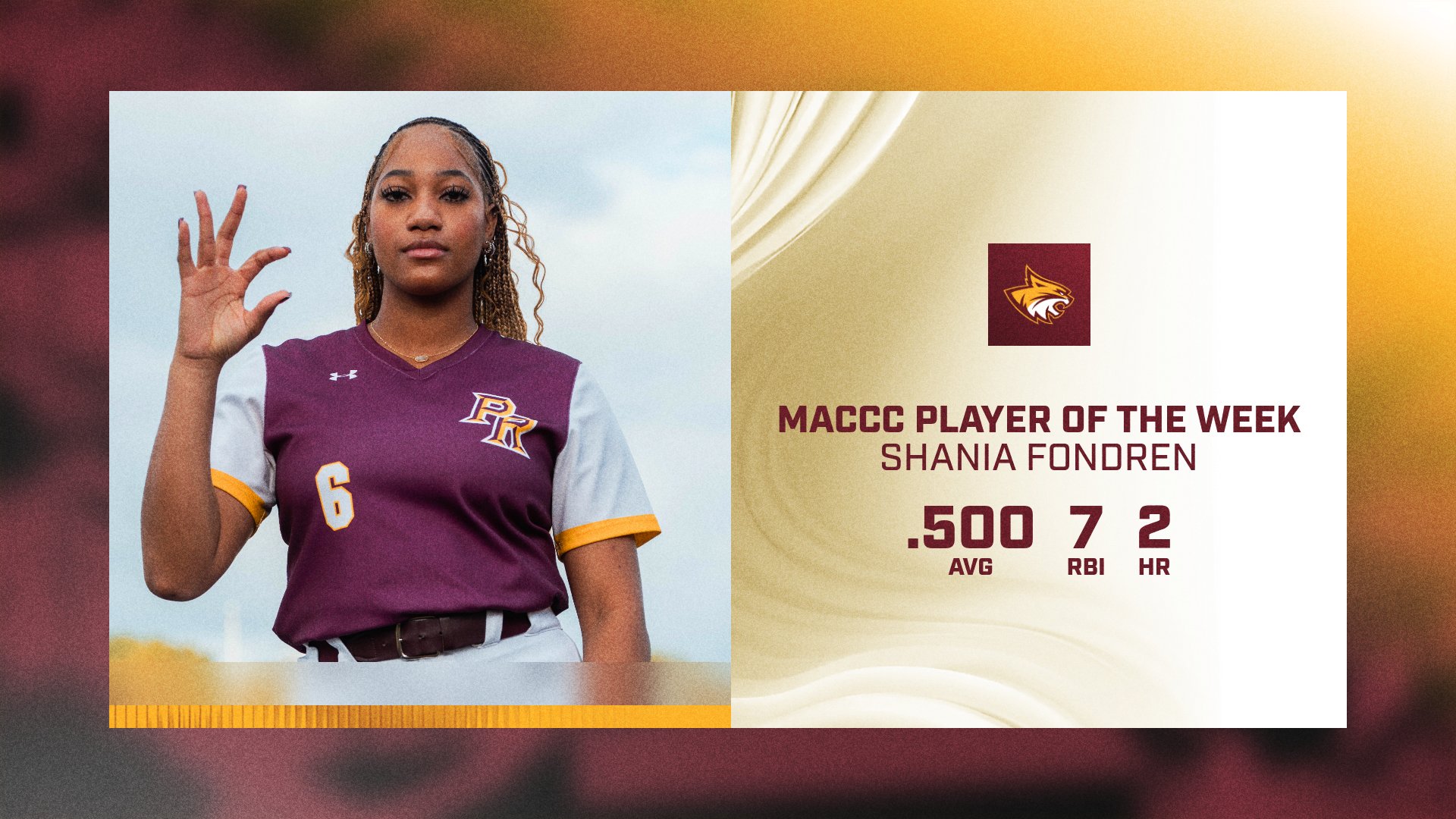 No. 1 Pearl River's Shania Fondren named MACCC Player of the Week