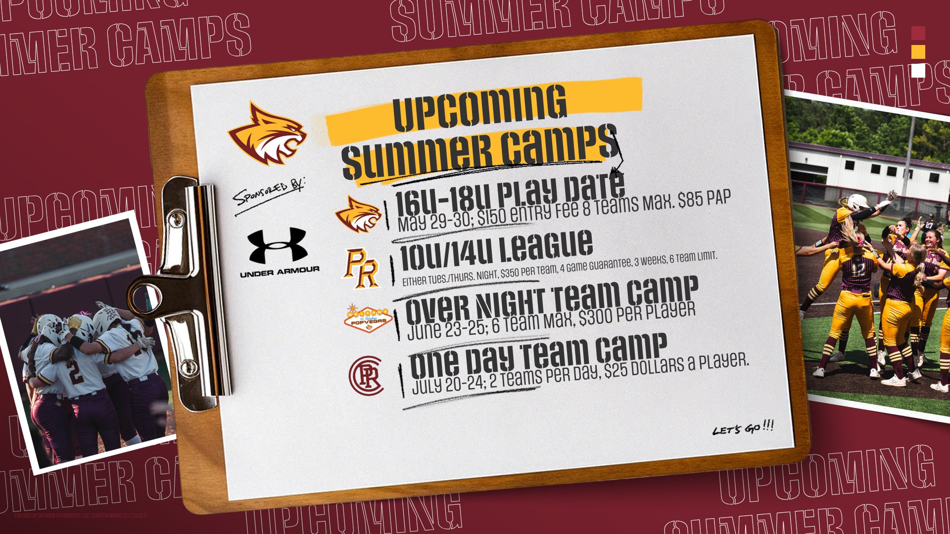 Pearl River softball announces summer camps, team events for 2026
