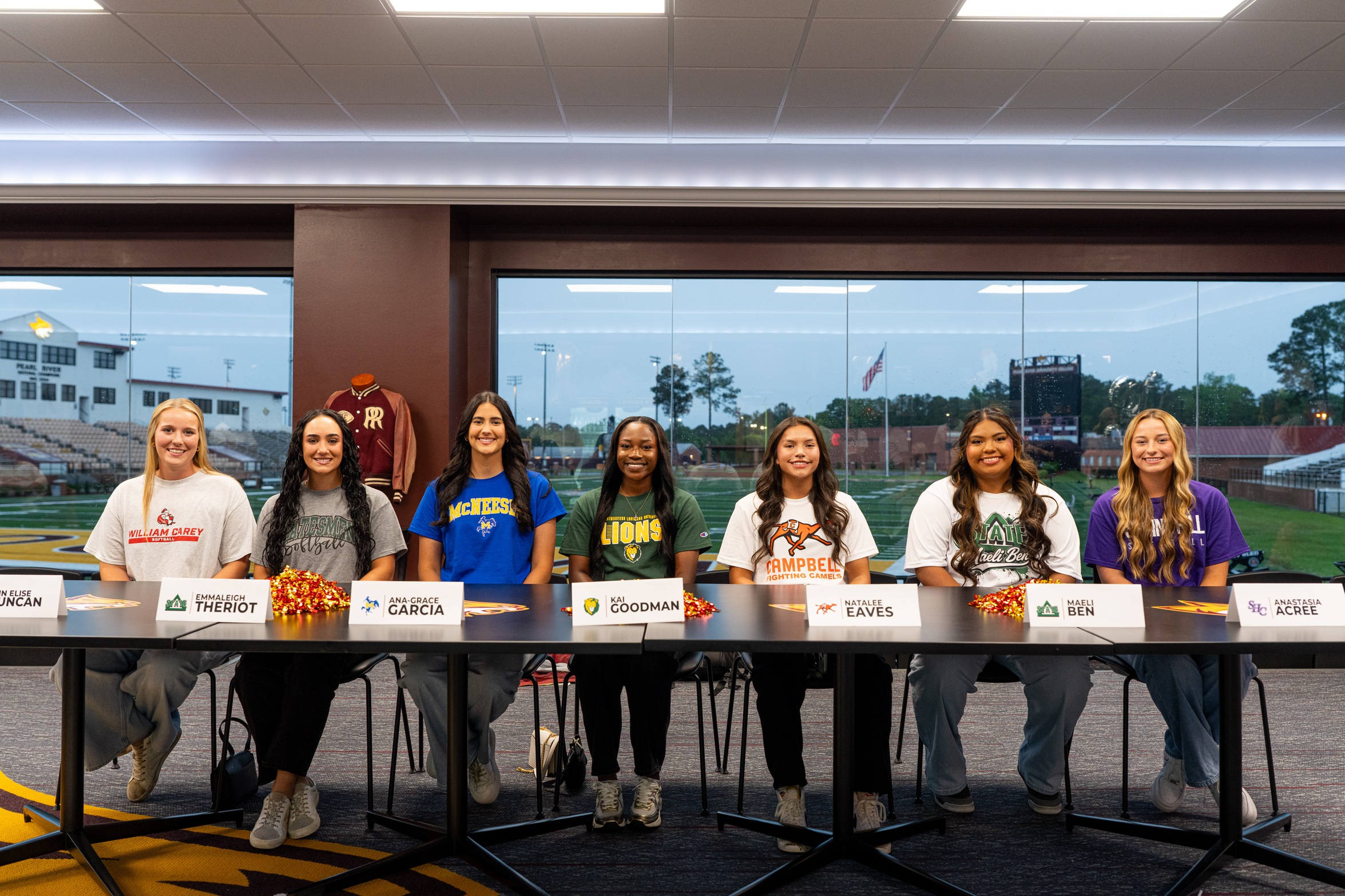 7 Pearl River softball players sign with four-year programs