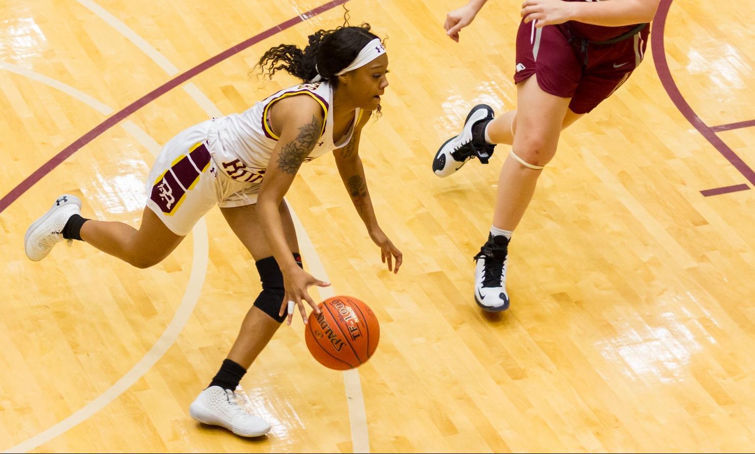 Pearl River's women's basketball team defeated Coastal Alabama-North 98-40 inside Marvin R. White Coliseum in Poplarville, Mississippi, on Nov. 11, 2019. (BRETT RUSS/PRCC ATHLETICS)